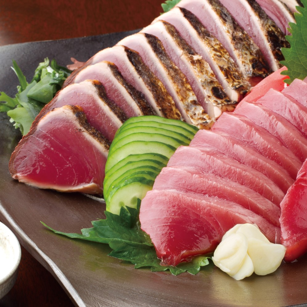 鰹の刺身