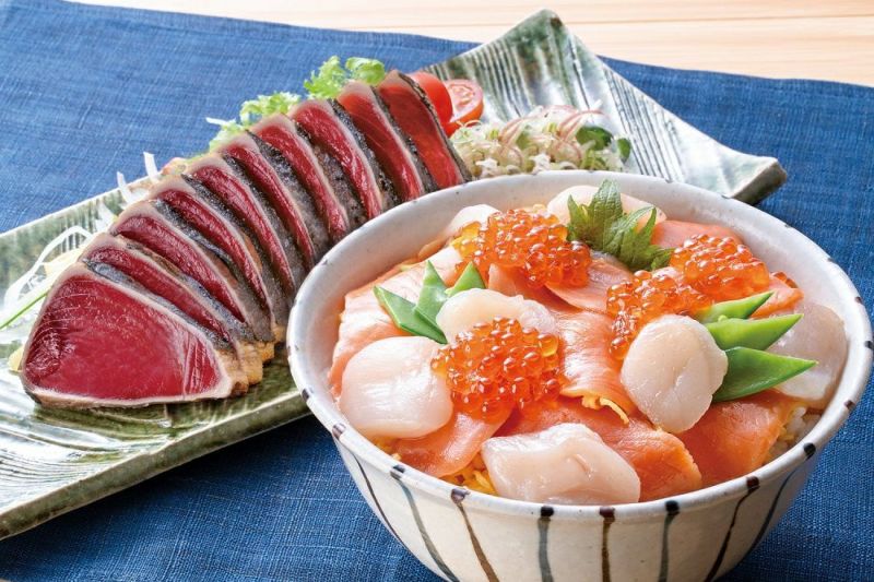 塩たたき・海鮮漬け丼セット